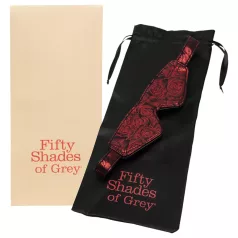   Fifty Shades of Grey - máscara para os olhos erótica - preto/vermelho