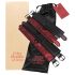 Conjunto de algemas - 50 tons de cinza (preto e vermelho)