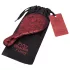 Fifty Shades of Grey - chicote BDSM - couro preto/vermelho