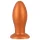 ANOS - plug anal grande - silicone laranja