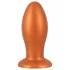 ANOS - plug anal grande - silicone laranja