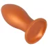 ANOS - plug anal grande - silicone laranja