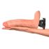 Real Feel Deluxe nº6 - Vibrador realístico (natural)