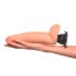 Real Feel Deluxe No.7 - vibrador realista (natural)