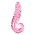 Icicles Nº 24 - Dildo de Vidro com Textura para Estimulação (Rosa)