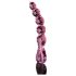 Icicles Nº 43 - Vibrador de Vidro com Pérolas e Coração (Rosa)