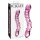 Icicles No. 55 - Dildo de Vidro Dupla Ponta G-Spot (Rosa)