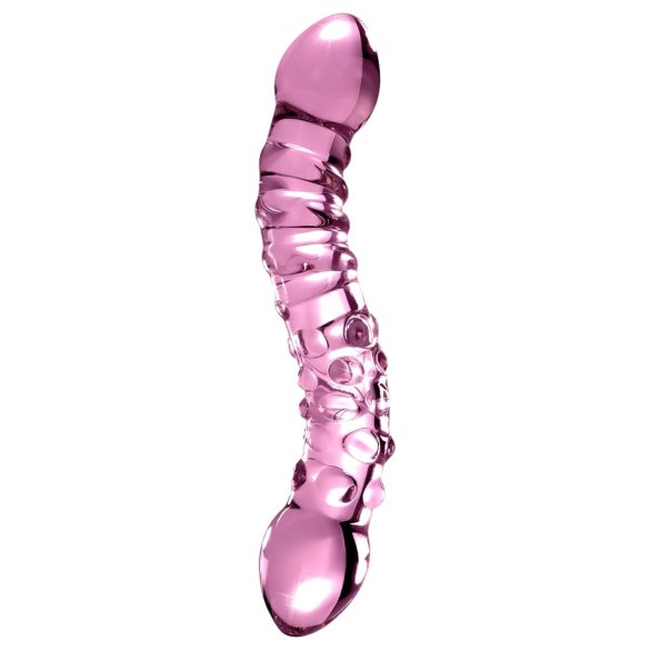 Icicles Nº 55 - Dildo de Vidro Duplo para Ponto G (rosa)