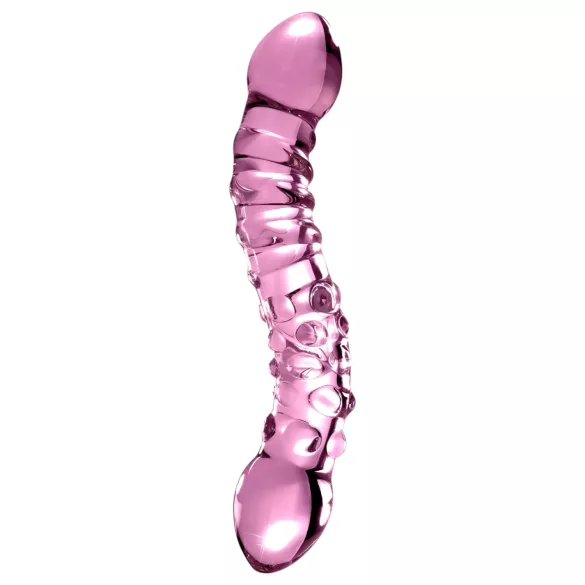 Icicles No. 55 - dildo duplo vidro G-ponto - rosa