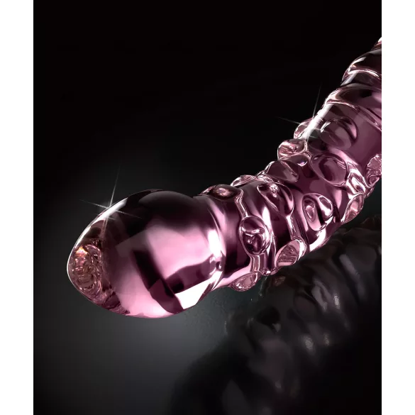 Icicles No. 55 - dildo duplo vidro G-ponto - rosa