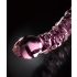 Icicles No. 55 - Dildo de Vidro Dupla Ponta G-Spot (Rosa)