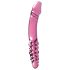 Icicles No. 57 - Dildo de Vidro Duplo em Forma de Pênis (Rosa)
