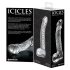 Icicles Nº 61 - Dildo de Vidro com Pênis (Transparente)