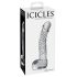 Icicles Nº 61 - Dildo de Vidro com Pênis (Transparente)