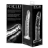 Icicles No. 62 - dildo de vidro com pênis - transparente