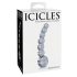 Icicles No. 66 - Curvado e Esférico Dildo de Vidro (Transparente)