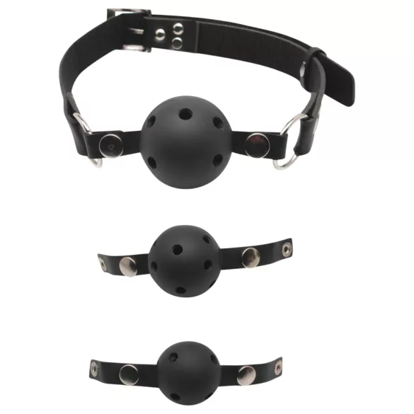 Fetish Fantasy - kit de mordaça boca - preto