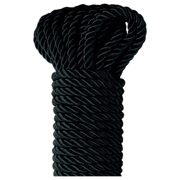 Corda de Fetiche Sedosa - Shibari - 10m (preta)