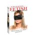Fetish Deluxe Fantasy - Máscara de Olhos Larga e Macia (Preta)