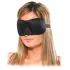 Fetish Deluxe Fantasy - máscara para os olhos larga e macia - preta
