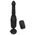 Analfantasy - vibrador anal empurrador - recarregável silicone preto