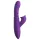 Fantasy For Her - Vibrador empurrador 3 em 1 com função de aquecimento (roxo)