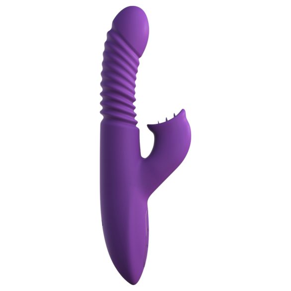 Fantasia Para Ela – Vibrador 3 em 1 com Função de Aquecimento (Roxo)