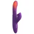Fantasy For Her - Vibrador empurrador 3 em 1 com função de aquecimento (roxo)