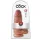 King Cock - dildo com ventosa - 23cm - cor pele escura