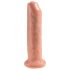 King Cock 7 - Dildo Realista (18cm) - Natural