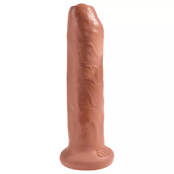King Cock - dildo realista 18cm - cor marrom escuro
