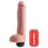 King Cock 11 - Dildo Realista com Ejeção (28cm) - Natural