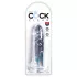 King Cock Clear 6 - dildo com ventosa (17,8 cm)