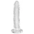 King Cock Clear 6 - dildo com ventosa (17,8 cm)