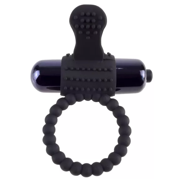 Pipedream Fantasy C-Ringz - anel peniano vibratório - silicone preto