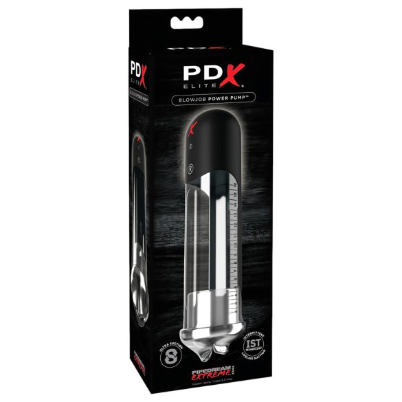 PDX Blowjob - bomba automática com lábios (preto)