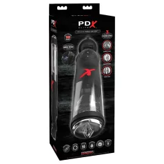   PDX Mega-Bator - masturbador masculino automático rotativo e pulsante - preto