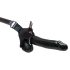 Fetish Strap-On 12 - Dildo Oco com Arnês (preto)
