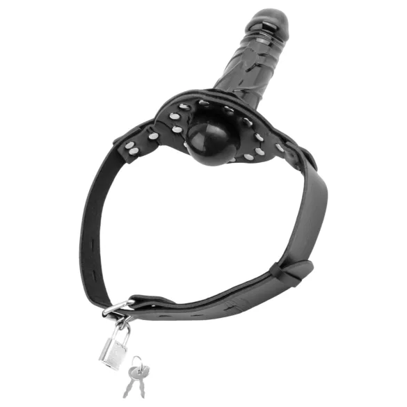 Fetish Fantasy - mordedor com dildo - preto