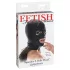 Fetish Fantasy - máscara de boquete - couro sintético preto