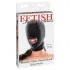 Fetish Fantasy - máscara fetiche com abertura para boca - preto