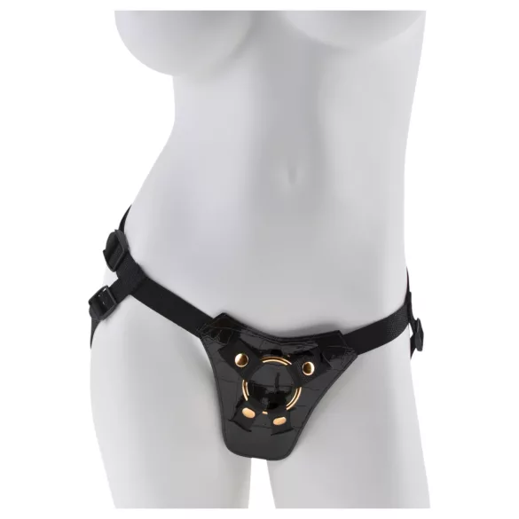 Fetish Fantasy - arnês para cintas e strap-on - preto