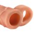 X-TENSION Perfect 2 - Extensão Peniana Anelada (19cm) - Natural