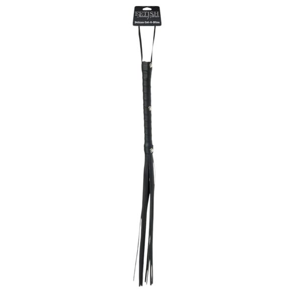 Fetish Fantasy Deluxe Chicote de Nove Caudas (65cm) - Preto