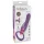 Fantasy - vibrador clitóris 3 em 1 recarregável roxo