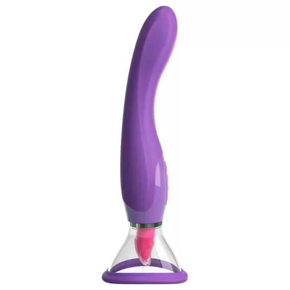 Fantasy - vibrador clitóris 3 em 1 recarregável roxo
