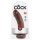 King Cock 8 Dildo (20cm) - Marrom