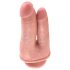 King Cock Double Penetrator - Dildo Duplo Realista (cor natural)