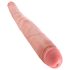 King Cock 16 Afunilado - Dildo Duplo Realista (41cm) - Natural