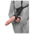 Cinto com Dildo Oco King Cock 25cm - Strap-on 10